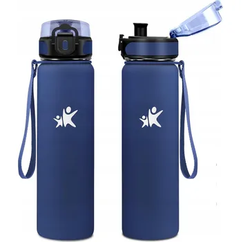 Termoska KollyKolla Termoláhev Nerezová Ocel Bez BPA 500 ml, modrá