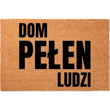 Rohožka KOKOSOVÁ ROHOŽKA PŘED DVEŘE 60X40CM - IDEÁLNÍ PRO DOMÁCNOSTI S VYSOKOU NÁVŠTĚVNOSTÍ