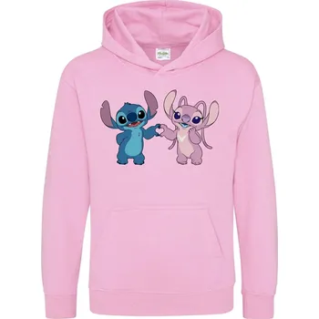 Dívčí mikina AWD Stitch and Angel Heart 480958 9-10 (M)