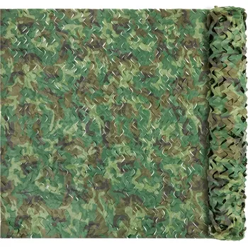 Krycí plachta Maskovací síť vojenská zahradní 4x6M Stínící kamuflážní plachta