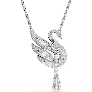 Náhrdelník Náhrdelník Swarovski SWAN 5723387 stříbrná SLV, vel. ONE SIZE