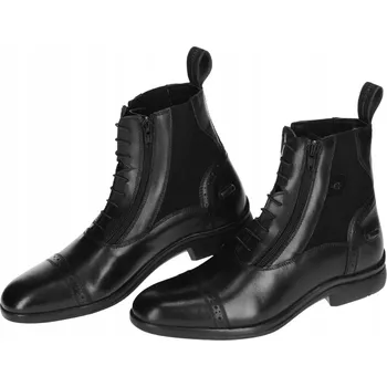 Jezdecká obuv Covalliero Jezdecké perka Vienna, kožené, černé 38