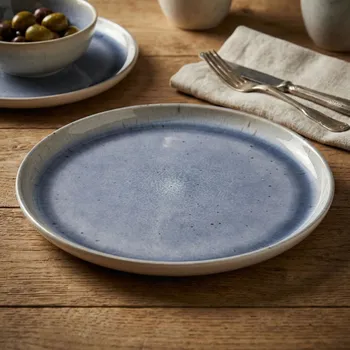 Talíř Talíř jídelní MONDEX BASIC NATURE 26,5 cm modrý