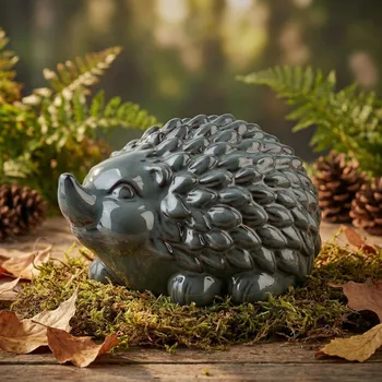 Keramická figurka ježka MONDEX MAVE BLUE 23×16×14 cm