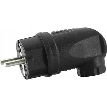 Elektrická zásuvka Elektrická Zásuvka hermetická Plast-Rol černá