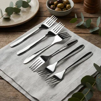 Příbor Sada vidliček z nerezové oceli MONDEX ORCHID 15 cm 6 ks