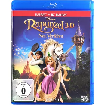 Blu-ray film Zaplątani Blu-ray 3D disk