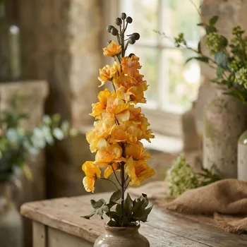 umělá květina Umělá stračka MONDEX VIRIDIS 80 cm oranžová