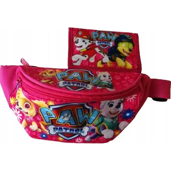 Outdoorové zavazadlo Tlapková patrola Ledvinka + Peněženka RŮŽOVÁ