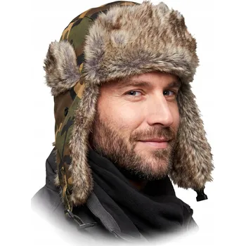 Čepice Čepice ušanka zimní zateplená maskáčový REIS CZOFOREST MO 60