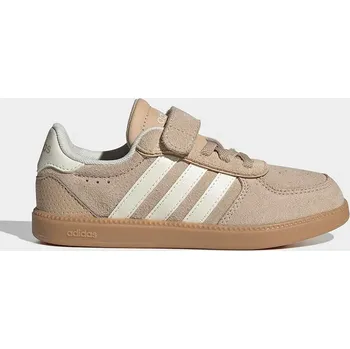 Chlapecké tenisky Dětské tenisky adidas BREAKNET SLEEK KI6501 béžová 80X, EUR 28