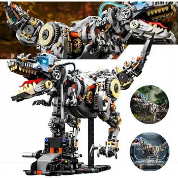 Obraz Sada mechanické stavebnice Tyranosaura s LED, Dárek pro fanoušky dinosaurů