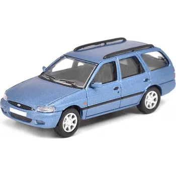 autíčko Ford Escort MK VII Turnier 1995 modrý 1:87 - Premium ClassiXXs Ford Escort - model auta