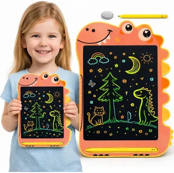 Obraz TABLET TABLET NA KRESLENÍ A POZNÁMKY - LCD ELEKTRONICKÁ TABULE DINO (DINOSAURUS)