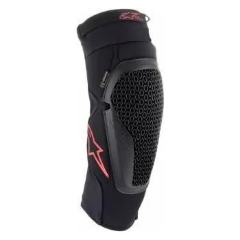 Auto-moto Chrániče kolen BIONIC FLEX, ALPINESTARS (černá/červená, pár) 2026 L/XL