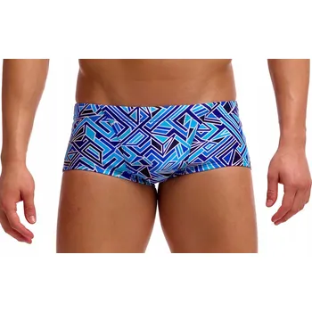 Pánské plavky Pánské plavky Funky Trunks Blue Bits - plavky L (UK36)