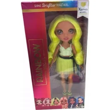 Panenka NOVÝ DESIGN PANENKY KARMA panenka Rainbow High DÁREK PRO HOLČIČKU