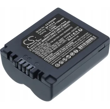 TECHTEK Baterie 750mAh kompatibilní s [Panasonic] Lumix DMC-FZ18, Lumix DM