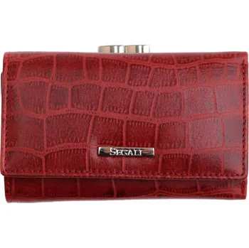 Peněženka Dámská kožená peněženka Segali 3305 CD vínová