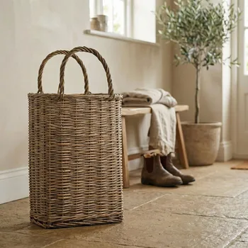 Úložný box Multifunkční koš MONDEX GUSTAV 39,5×27×48 cm přírodní