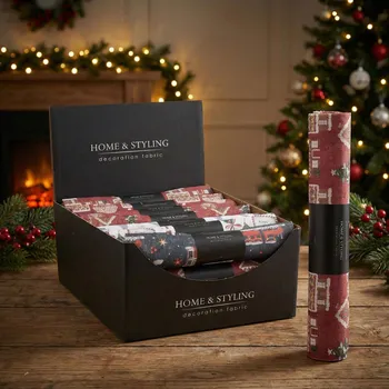 Vánoční dekorace Dekorační vánoční tkanina MONDEX HOME & STYLING 28 × 250 cm