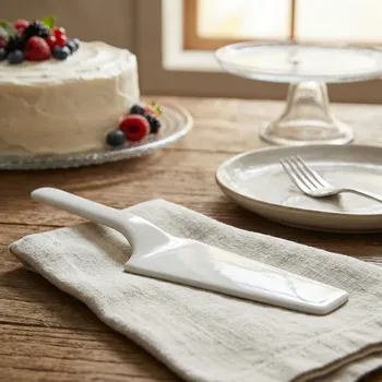 Příbor Lopatka na dort MONDEX BASIC 24,5 × 6,5 × 2 cm bílá