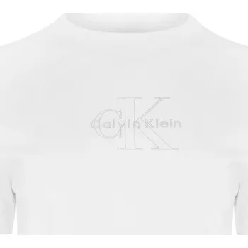 Tričko Calvin Klein Jeans Glitter White 1226710 12 (M)