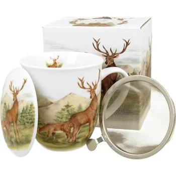 Hrnek Duo Jeleni, porcelánový, 400 ml