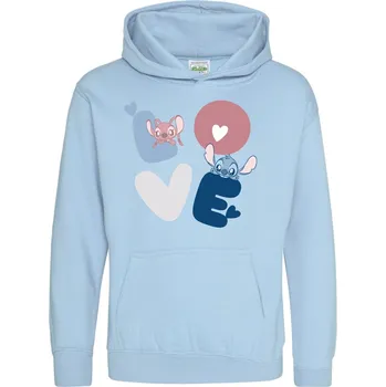 Dívčí mikina AWD LOVE 2261054 13 (XL)