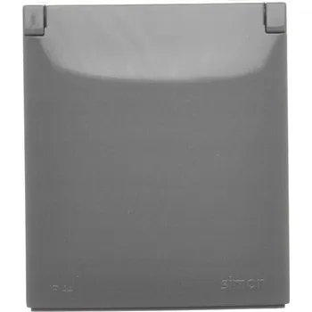 Elektrická zásuvka Elektrická Zásuvka hermetická Kontakt-simon šedá