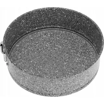 Forma na pečení FORMA NA DORT KULATÁ ROZEPÍNACÍ FORMA NA PEČENÍ TĚSTA ČERNÁ 20 CM