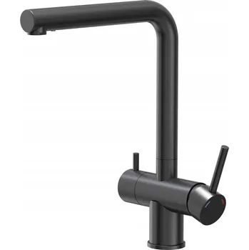 Vodovodní baterie Kuchyňská stojánková baterie Quadron Ellen černá
