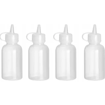 Dávkovač mýdla MINI DÁVKOVAČ DÁVKOVAČ NA MAJONÉZOVOU OMÁČKU 50 ML, SADA 4 KS HENDI