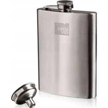 Placatka Placatka VacuVin ocelová s nálevkou 240 ml