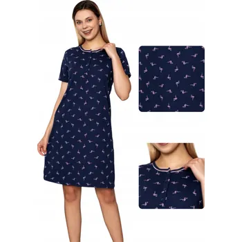 Dámská noční košile Christina Secret košile noční dámská krátký rukáv před kolena velikost XL