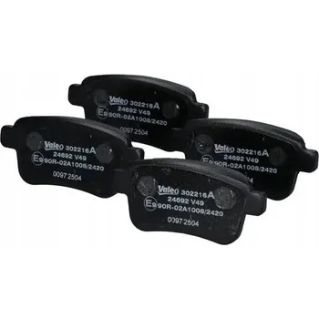 Brzdová destička Valeo 302216A Sada brzdových destiček, kotoučové brzdy