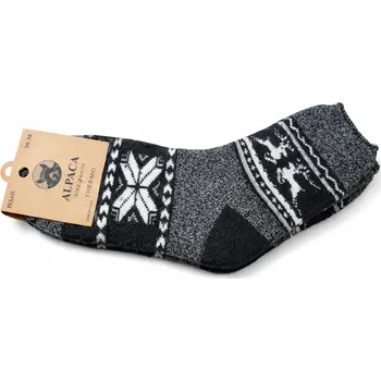 Dámské ponožky xcena Alpaca ponožky thermo tmavé Velikost: 35-38