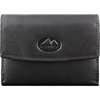 Peněženka EL FORREST peněženka z pravé lícové kůže černá - unisex