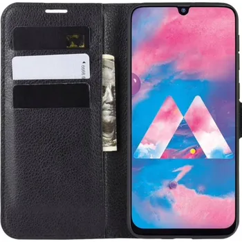 Pouzdro na mobilní telefon Flipové pouzdro Spacecase pro Samsung Galaxy M51, černé