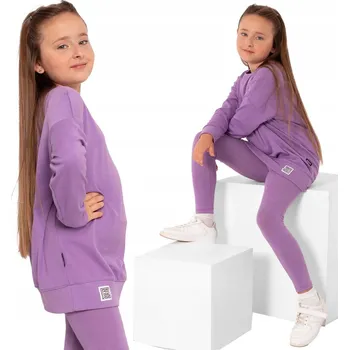 Dívčí mikina Maze dětská mikina bavlna fialová velikost 122