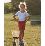 Dětské krátké legíny Jožánek, červené