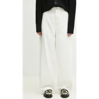 Pánské kalhoty Bavlněné kalhoty Carhartt WIP Brandon Single Knee Pant, S, bílá, 00X