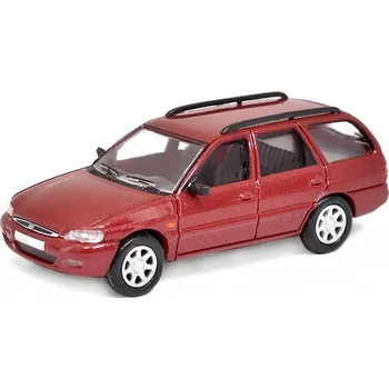 Hračka Ford Escort MK VII Turnier 1995 červený 1:87 - Premium ClassiXXs Ford Escort - model auta