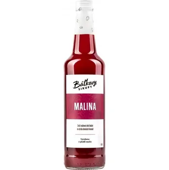 Sladidlo Malinový sirup Báťkovy sirupy 500 ml