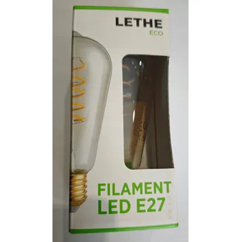 Žárovka 129* LETHE LED žárovka FILAMENT E27 5W/29W 310lm 1 Ks.