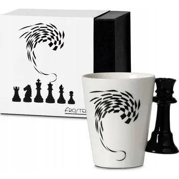 Hrnek Froster Šachový hrnek z porcelánu 350 ml