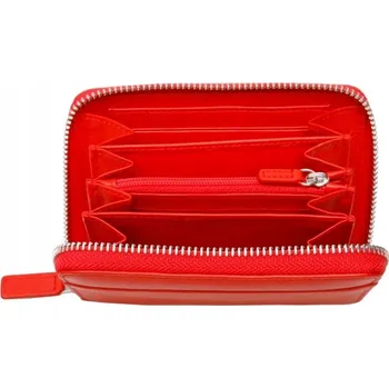 Peněženka MALÁ PENĚŽENKA pro Děti na PENÍZE a KARTY 123M 410 ČERVENÁ Valentini