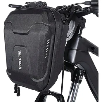 brašna na kolo WildMan Pouzdro/držák na kolo WILDMAN E8 rámová brašna černá/černá