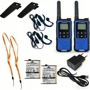 Bezpečnostní kamera Radiostanice BAOFENG F22/T22 VYSÍLAČKA PMR Velký Dosah, Subkanály, vysílačky