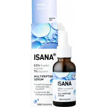 Pleťové sérum ISANA Love Your Skin Multipeptidové pleťové sérum s multipeptidy 30 ml